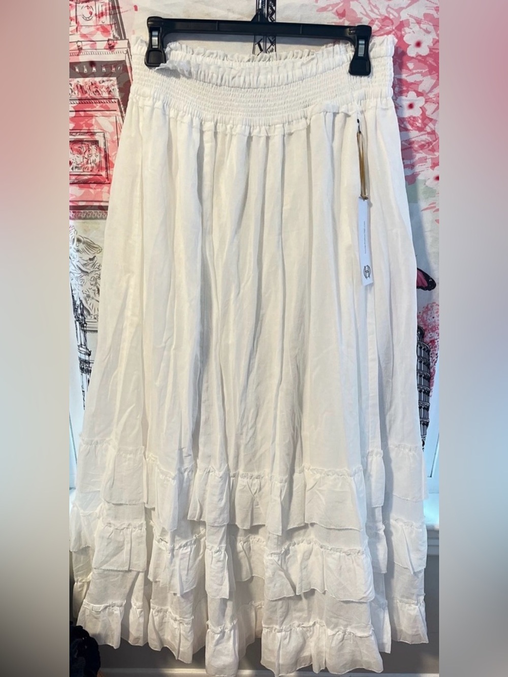 TREND NEW HOUSE OF HARLOW MIDI BOHO SKIRT 
🚨NO DISCOUNT ON THIS SKIRT